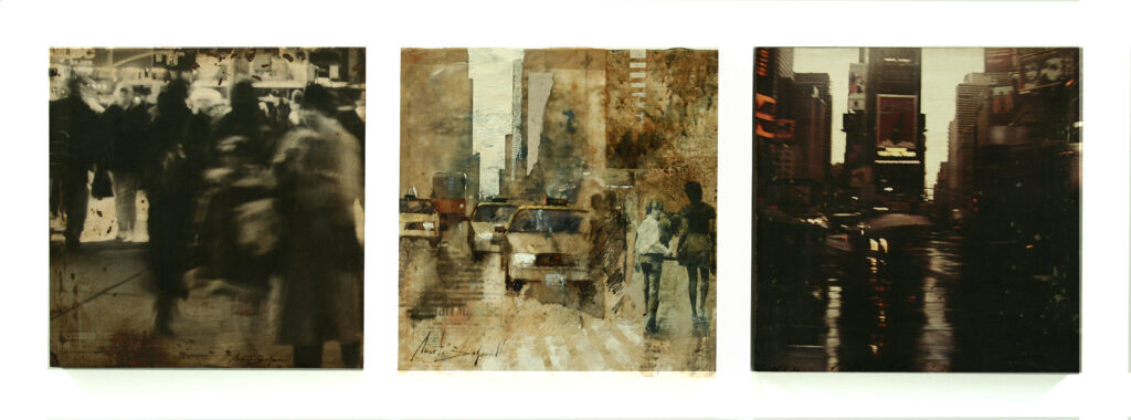 Title: Interconections series, Woody Allen | Reference: 89071 | Size: 33x33x3 cm